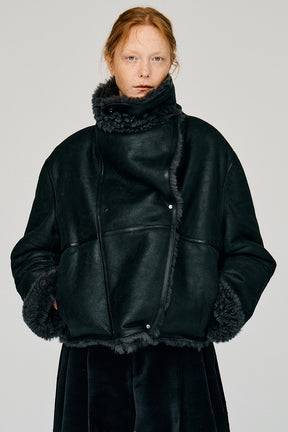Reversible Shearling Jacket - 2026WINTER