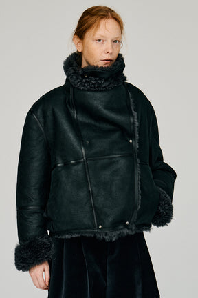 Reversible Shearling Jacket - 2026WINTER