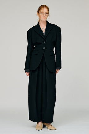 Puff Waist Single Jacket - 2026AUTUMN
