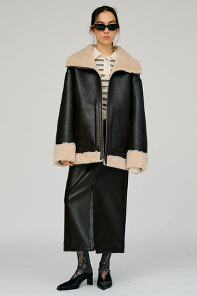Reversible Stand Collar Jacket - 2026WINTER