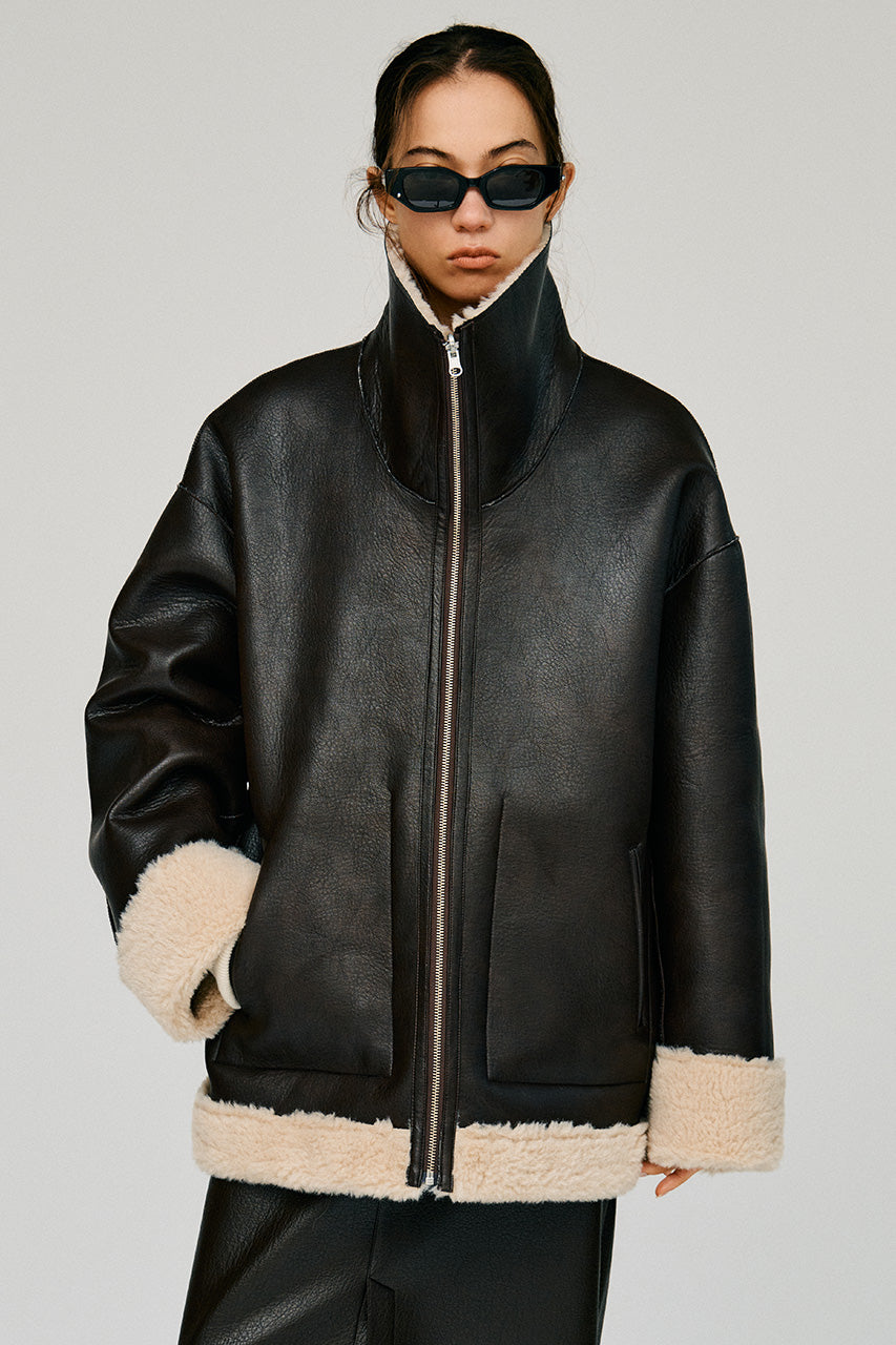 Reversible Stand Collar Jacket - 2026WINTER