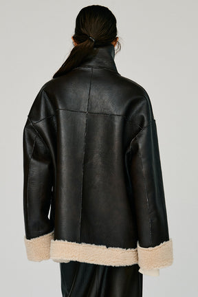 Reversible Stand Collar Jacket - 2026WINTER