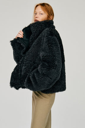 Reversible Shearling Jacket - 2026WINTER
