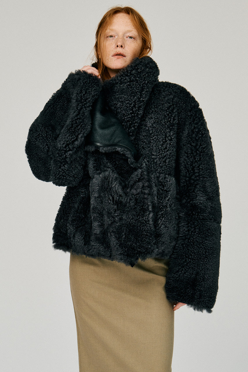 Reversible Shearling Jacket - 2026WINTER