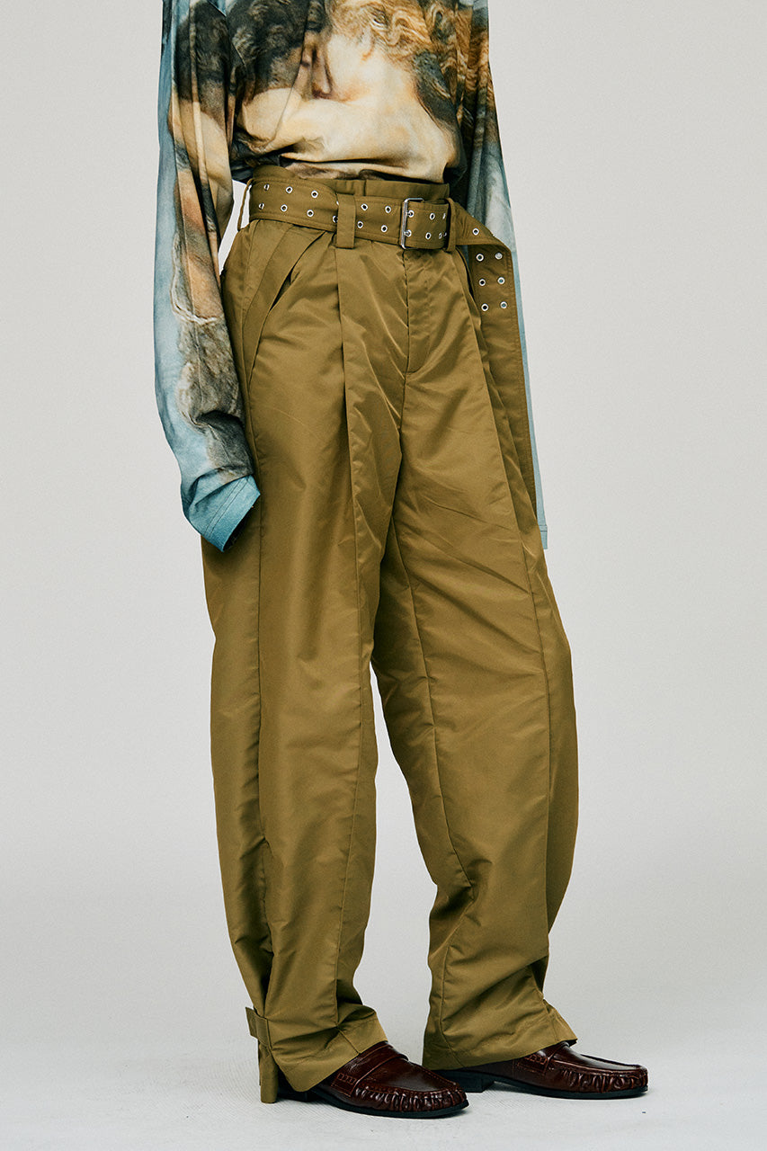Eyelet Belt Pants - 2026WINTER
