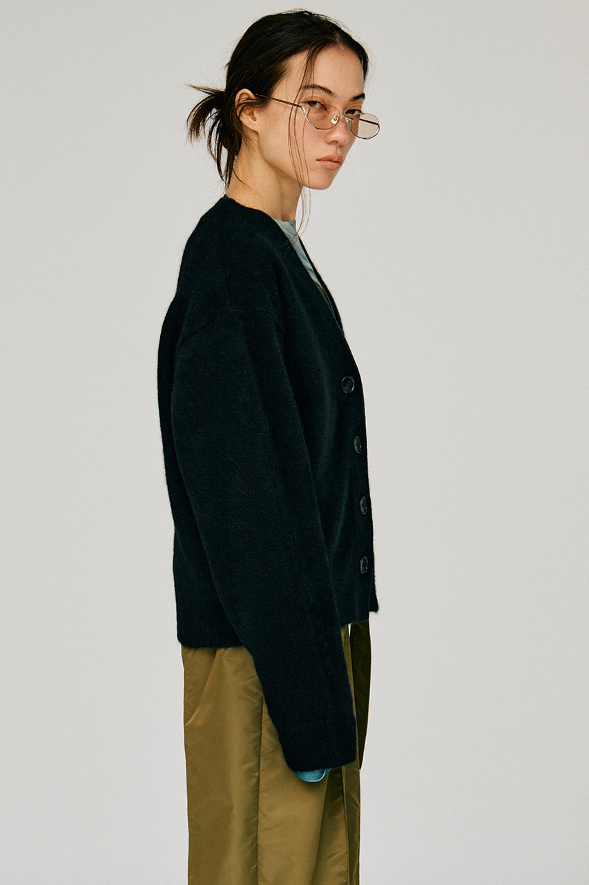 Fox Blend Double Neck Cardigan - 2026WINTER