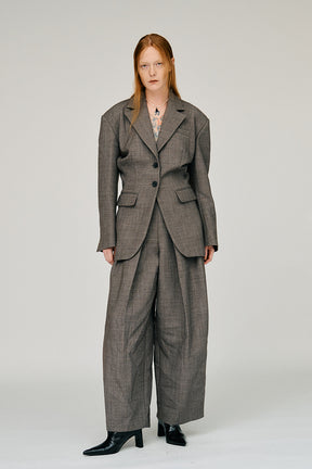 Puff Waist Single Jacket - 2026AUTUMN