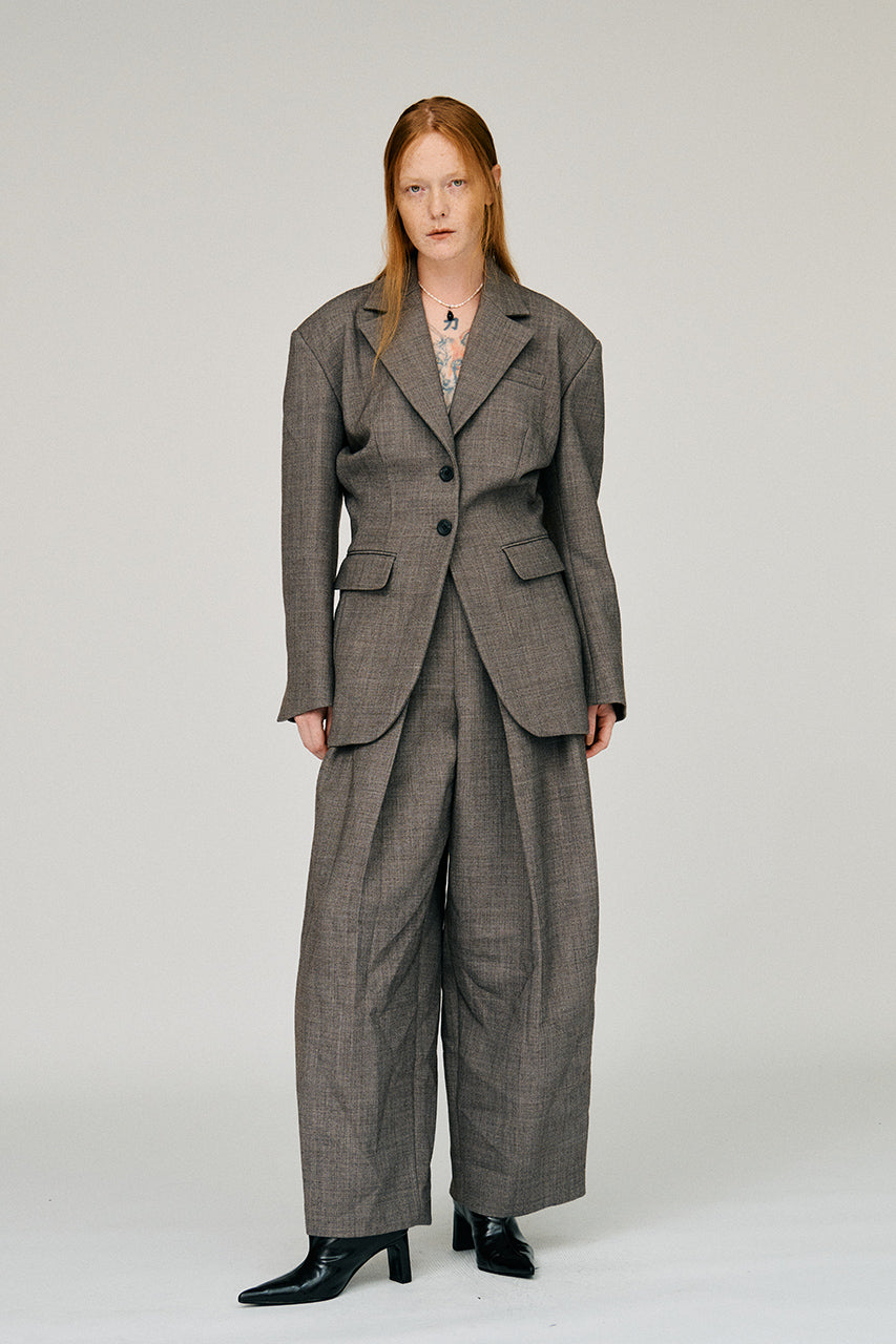 Puff Waist Single Jacket - 2026AUTUMN