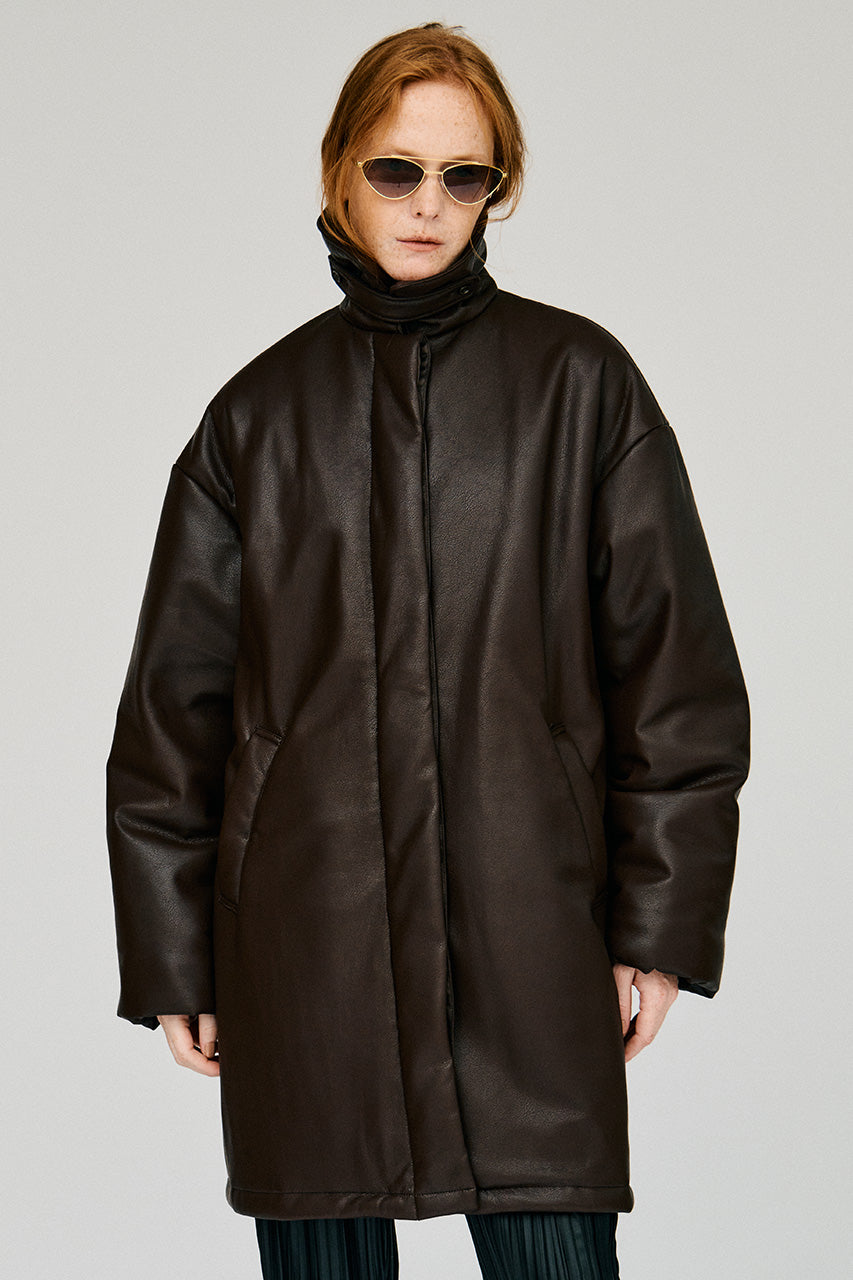 Padded Scarf Middle Coat - 2026WINTER