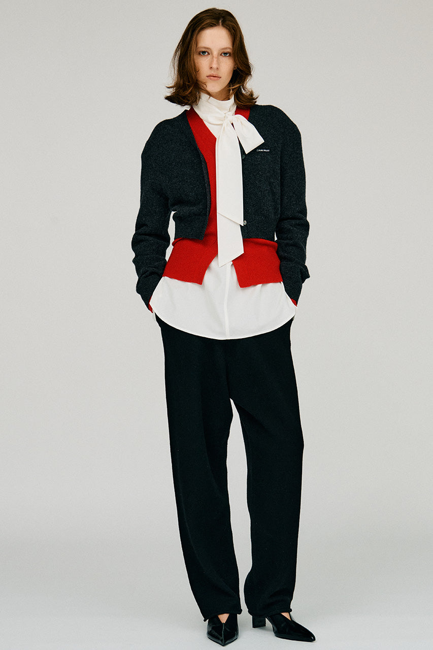 Wool Blend Knit Easy Pants - 2026WINTER