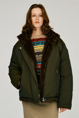 Fur Trim Down Jacket - 2026WINTER