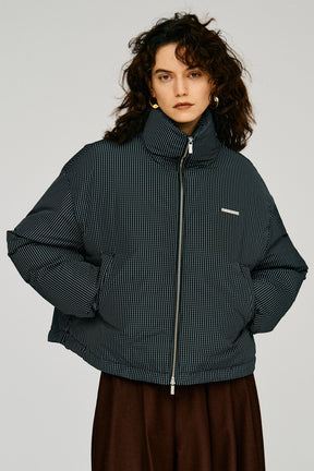 Stand Collar Short Down Jacket - 2026WINTER