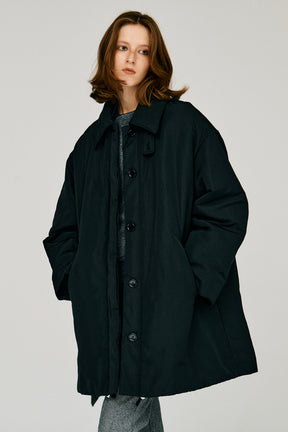 Padded Scarf Middle Coat - 2026WINTER