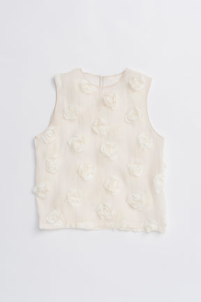 Rose Sleeve Vest - 2025 SUMMER
