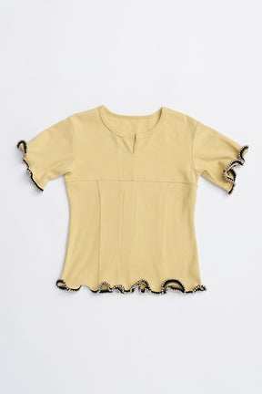 Chain Hem Top - 2025 SUMMER