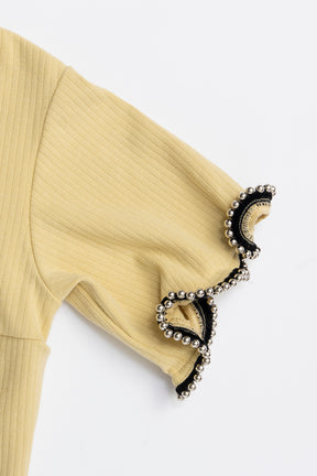 Chain Hem Top - 2025 SUMMER