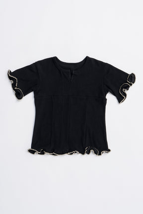Chain Hem Top - 2025 SUMMER