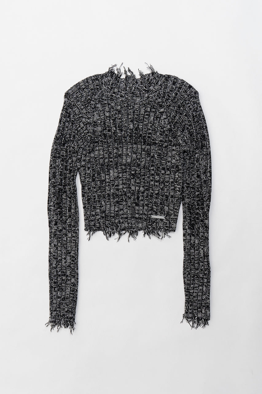 Damaged Knit Pullover