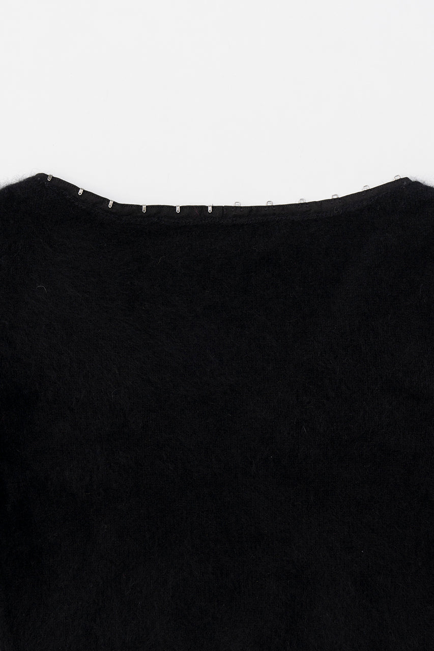 [Weboff Part number] Raccoon Short Cardigan