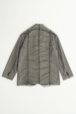 【25 SPRING PRE ORDER】Tulle Layered Jacket