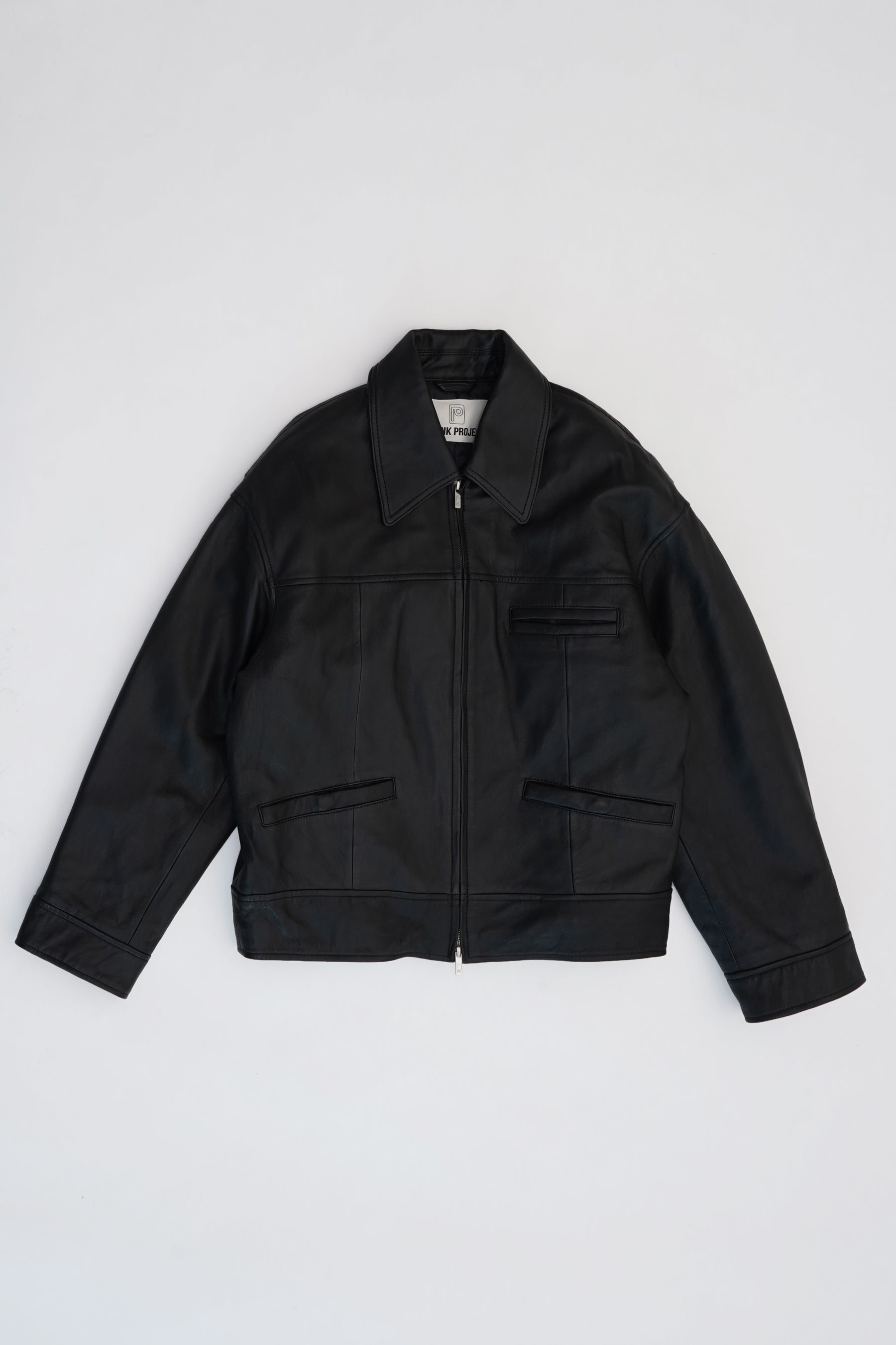 [24Autumn PRE ORDER] Padded Sheep Leather Blouson