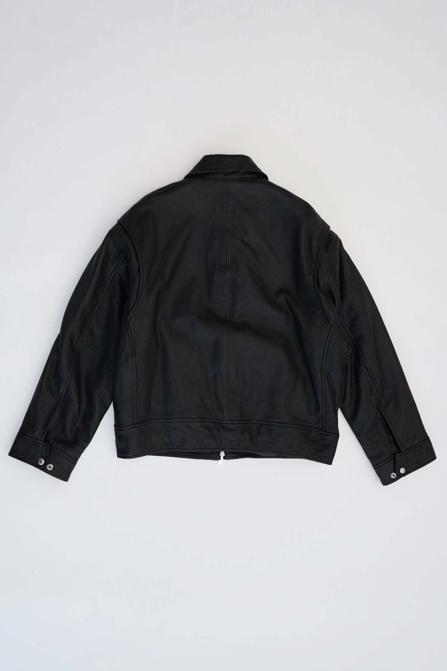 [24Autumn PRE ORDER] Padded Sheep Leather Blouson