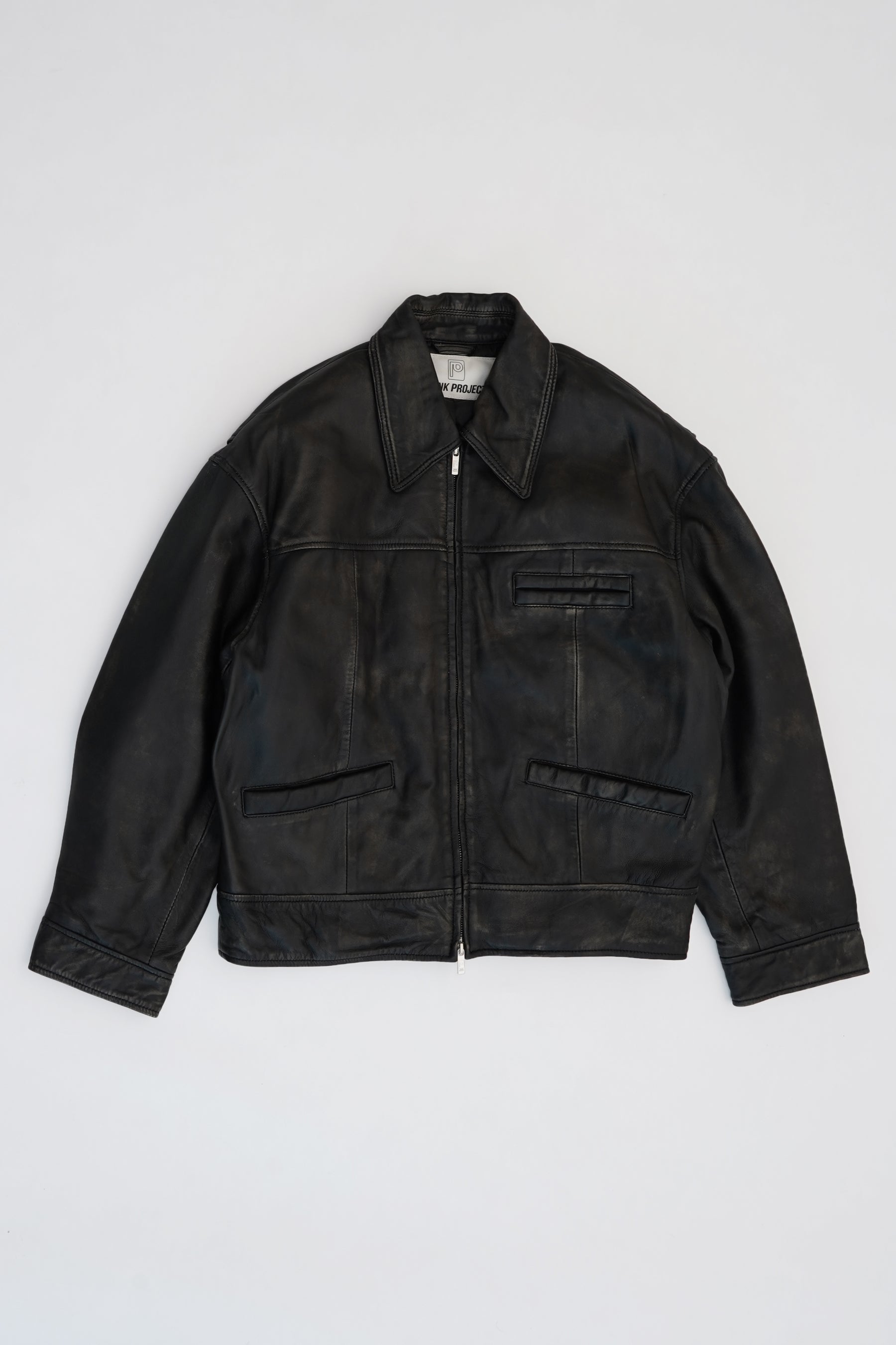 [24Autumn PRE ORDER] Padded Sheep Leather Blouson