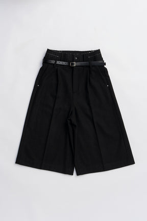 Double Waist Half Pants - 2025 WINTER
