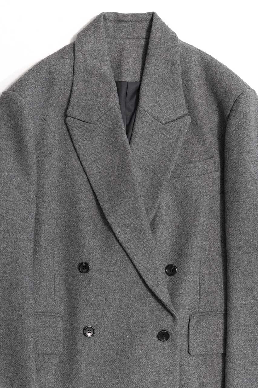 【23AUTUMN先行予約商品】Super 130 Tailored Jacket Coat