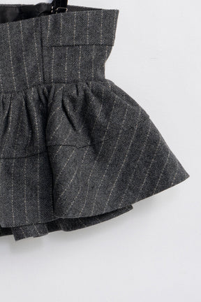 Tweed Peplum Bustier - 2025 WINTER