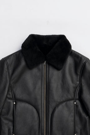 Reversible Mouton Coat - 2025 WINTER