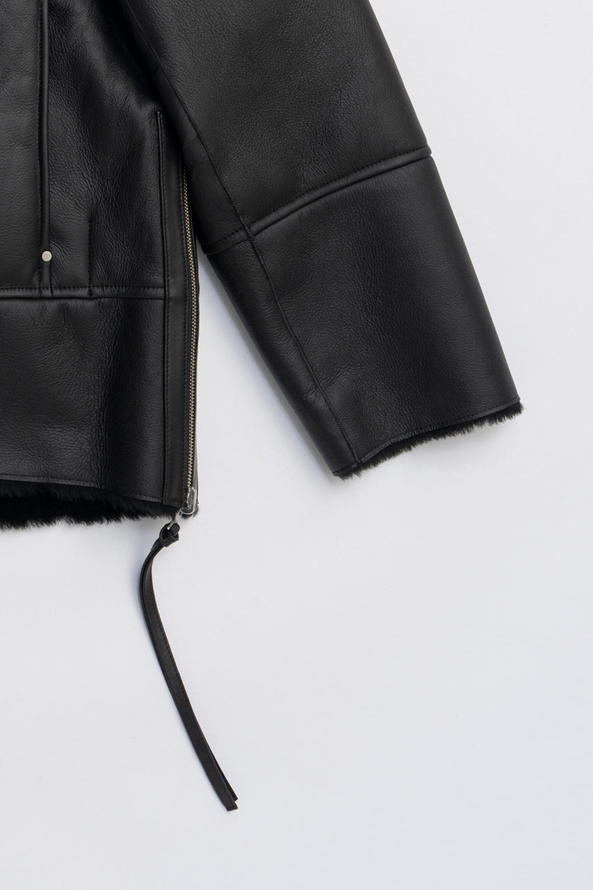 Reversible Mouton Coat - 2025 WINTER