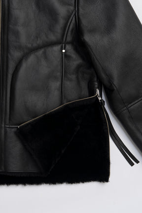 Reversible Mouton Coat - 2025 WINTER
