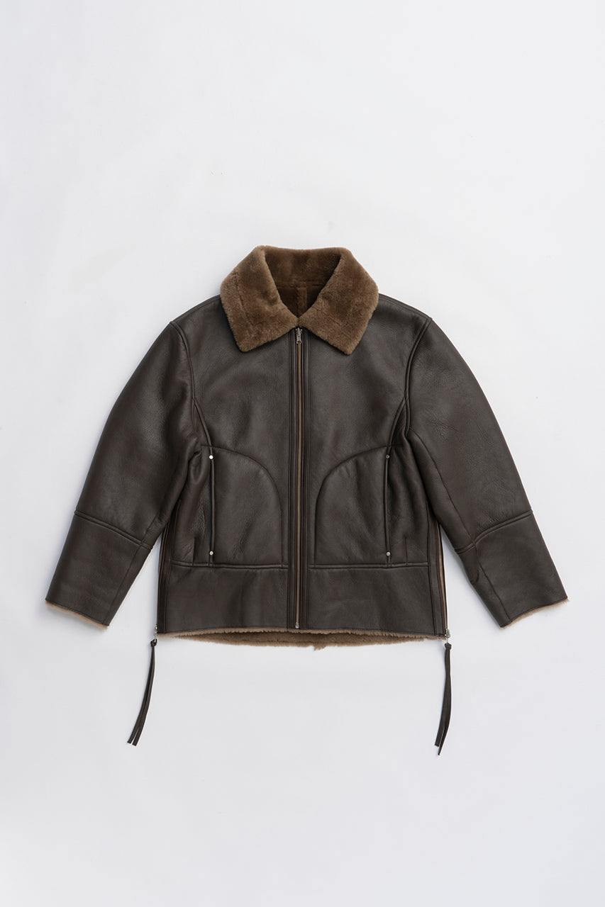 Reversible Mouton Coat - 2025 WINTER