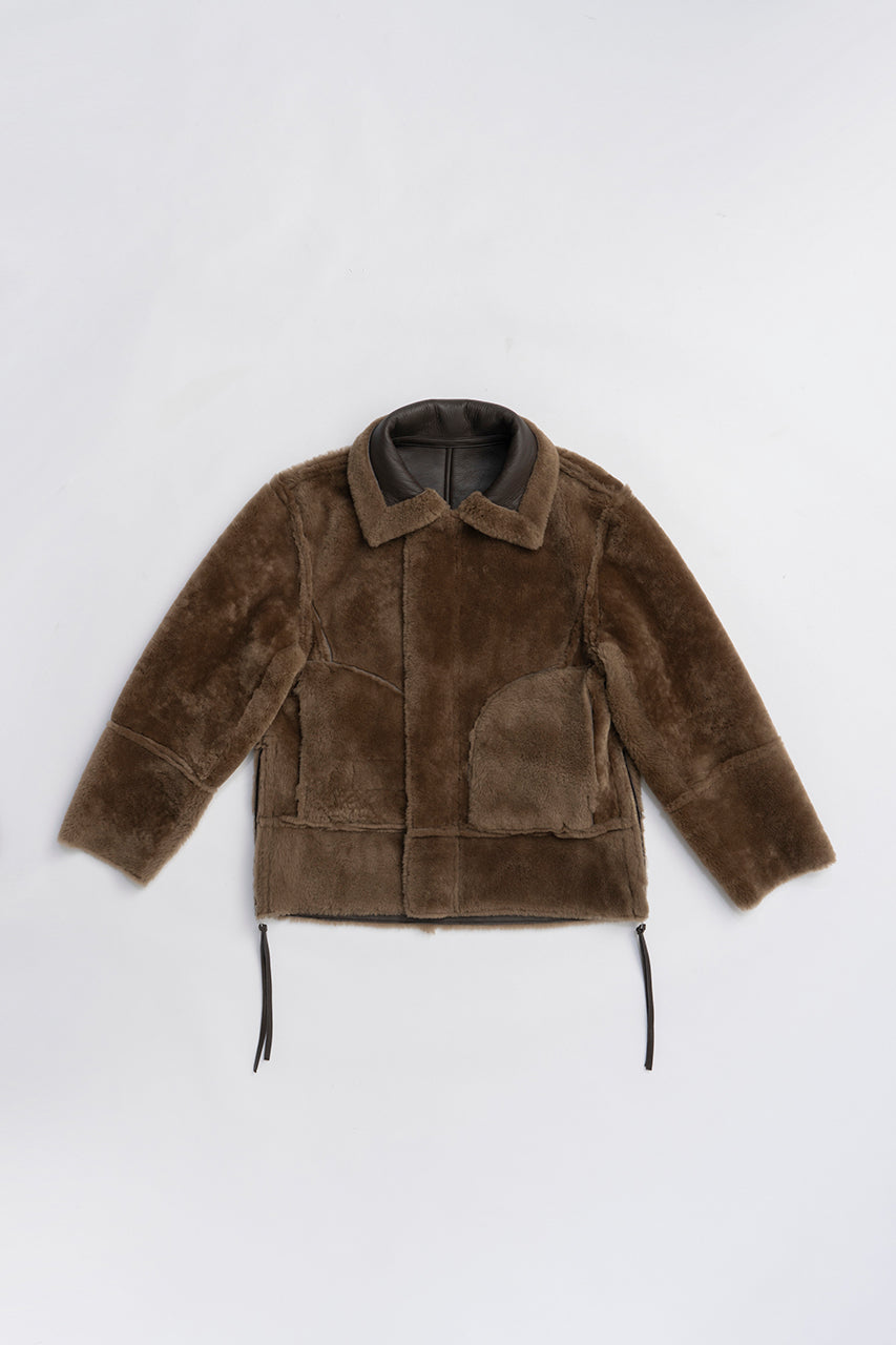 Reversible Mouton Coat - 2025 WINTER