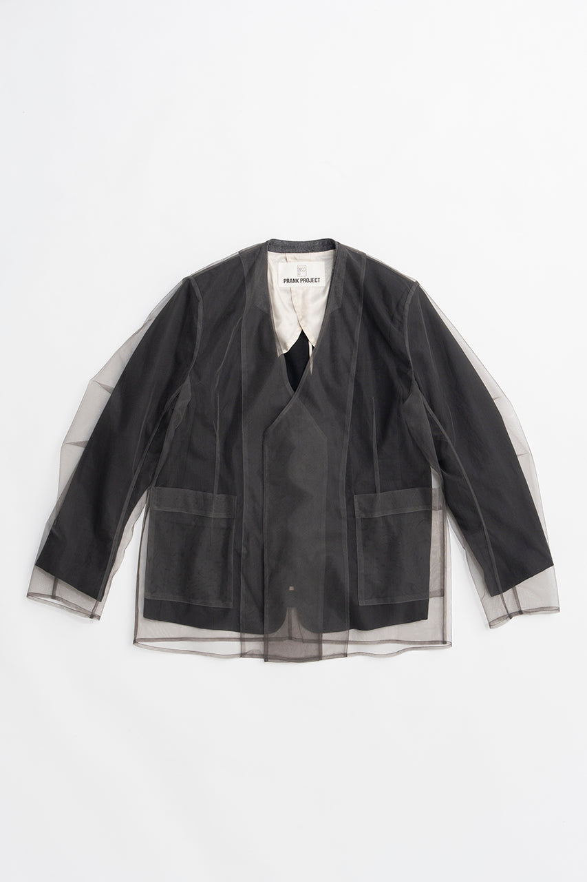 Tulle Layered Jacket - 2026 SPRING