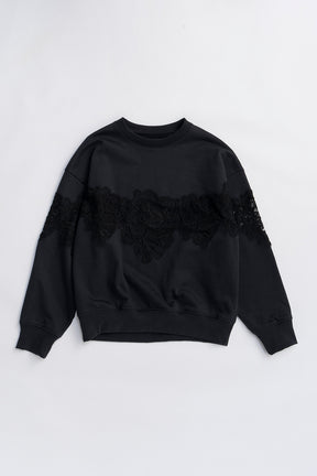 Lace Sweatshirt - 2025 WINTER