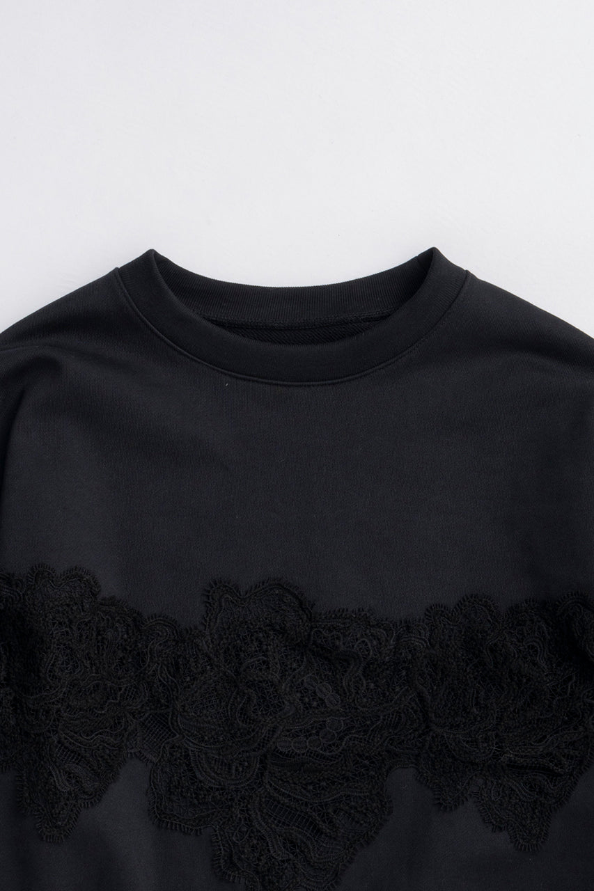 Lace Sweatshirt - 2025 WINTER