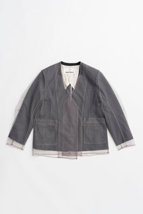 Tulle Layered Jacket - 2026 SPRING