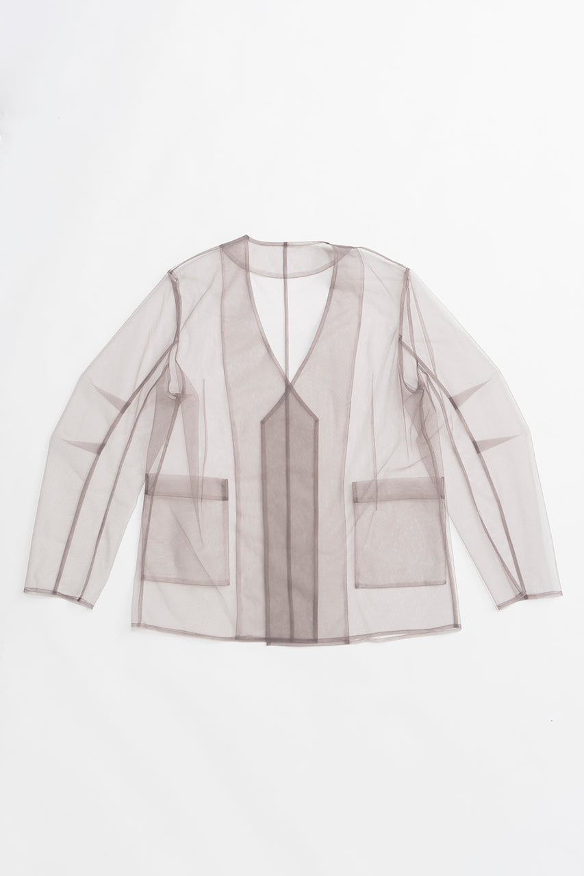 Tulle Layered Jacket - 2026 SPRING