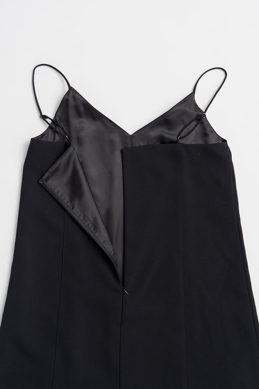 Contrast Fabric Cami Dress - 26SUMMER