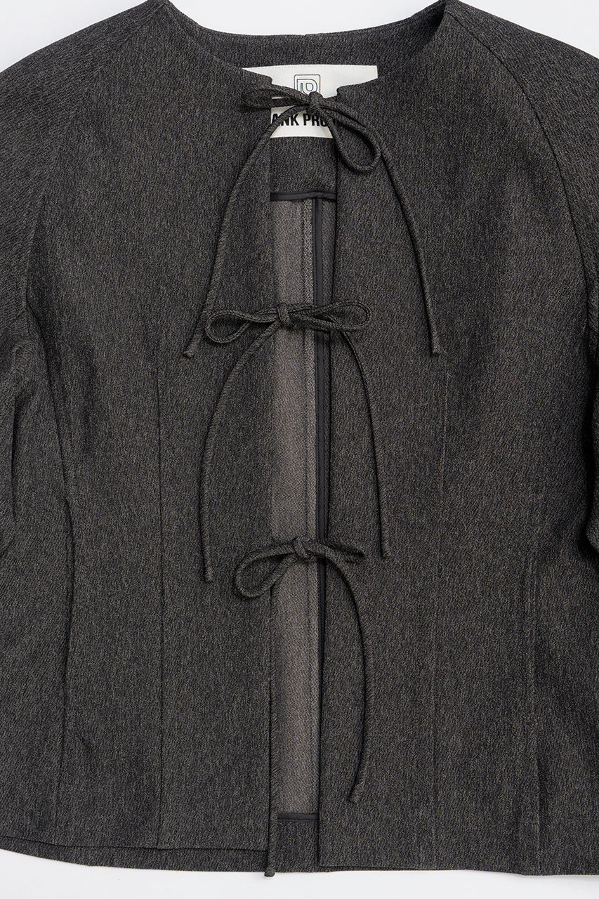 Feather Trim Jacket - 2026 SPRING