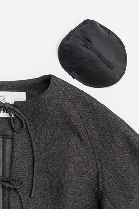 Feather Trim Jacket - 2026 SPRING