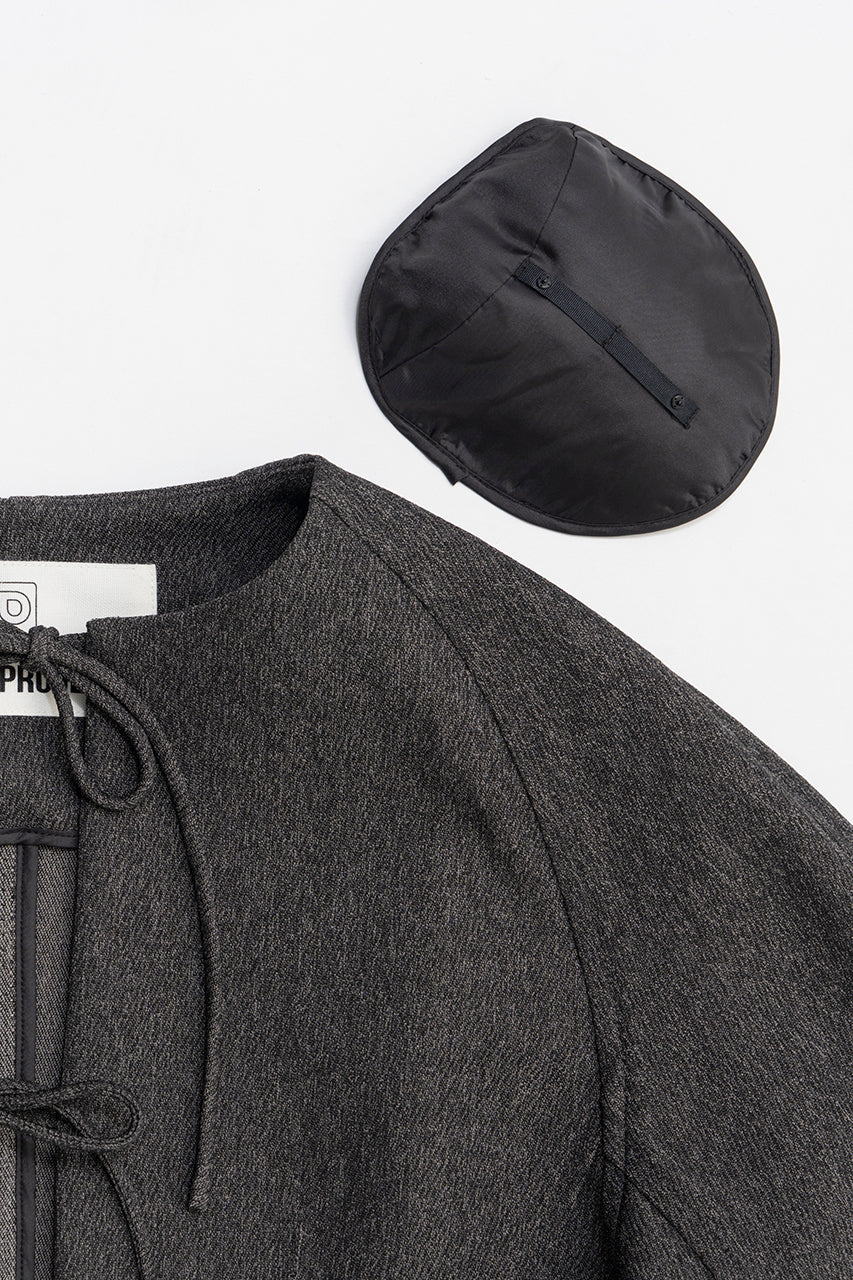 Feather Trim Jacket - 2026 SPRING