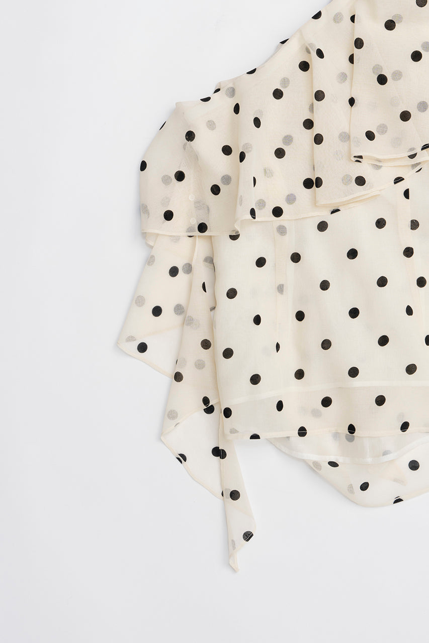 One-Shoulder Ruffled Top - 2026 SPRING