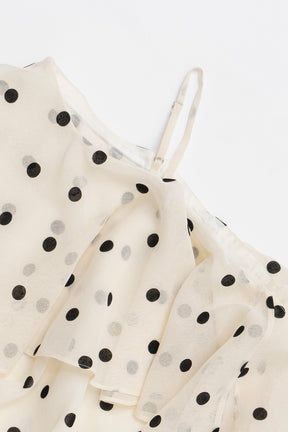 One-Shoulder Ruffled Top - 2026 SPRING