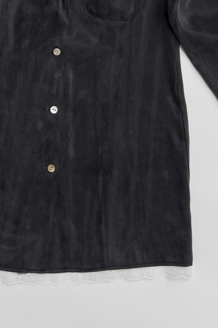 Lace Collar Shirt - 2026 SPRING