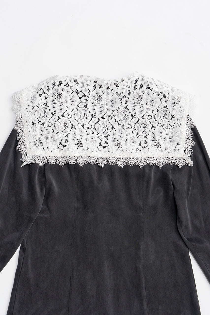 Lace Collar Shirt - 2026 SPRING