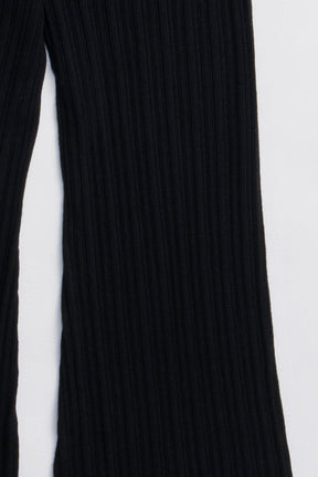 Frill Hem Knit Pants - 2025 WINTER