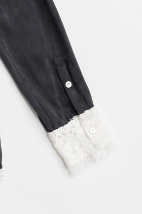 Lace Collar Shirt - 2026 SPRING